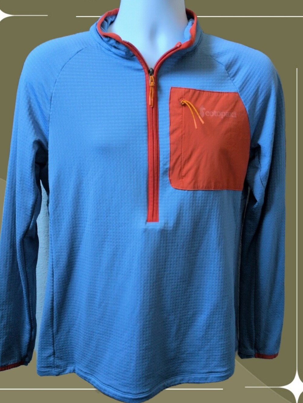 ✨light blue Cotopaxi Otero Fleece Half-Zip Pullover Size L